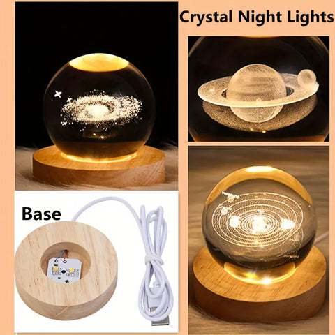 3D Crystal Ball Lamp